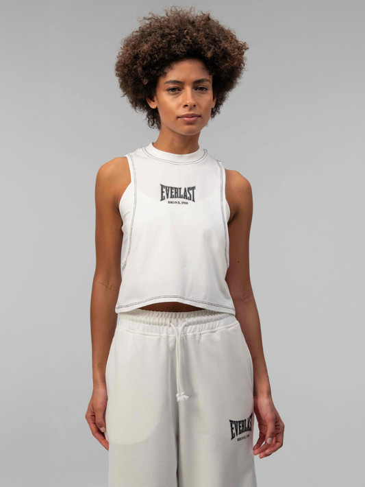 Everlast Dot Collection Comfort Fit Beyaz Kadın Atlet