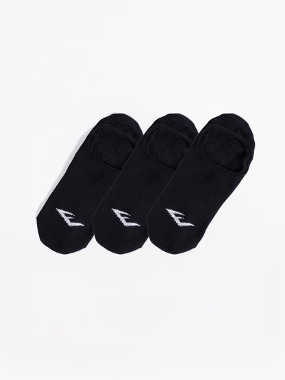 Everlast Econ 3'lü Siyah Babet Çorap