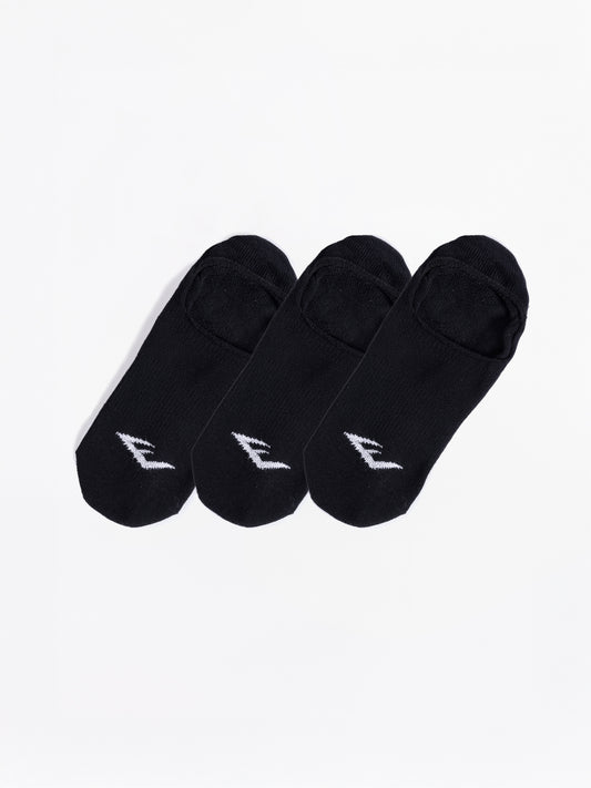 Everlast Econ 3'lü Siyah Babet Çorap