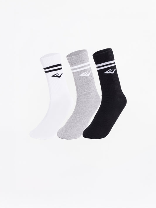 Everlast Stripe Econ 3'lü Karma Çorap
