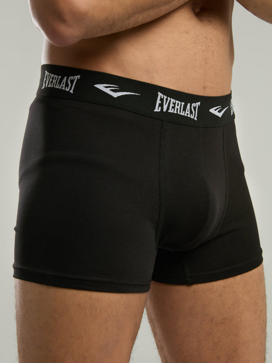 Everlast 3'lü Siyah Boxer