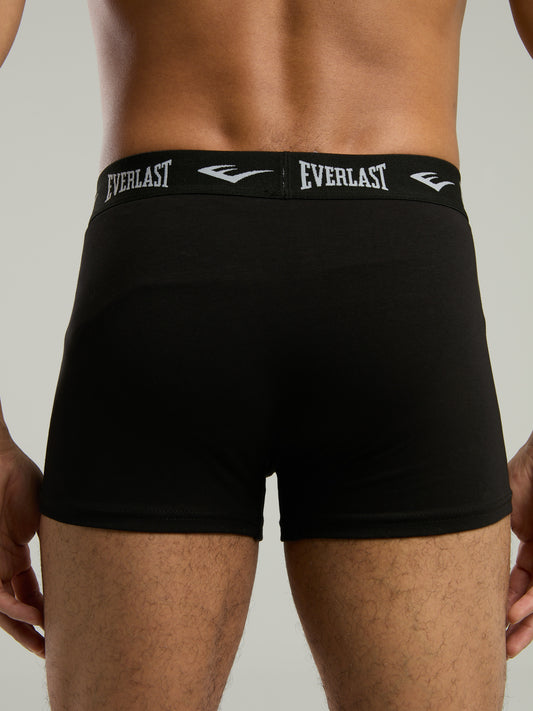 Everlast 3'lü Siyah Boxer