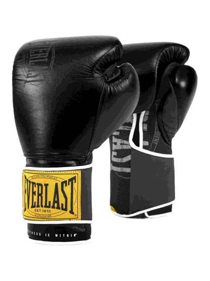 Everlast 1910 Classic 16oz Training Gloves Siyah Boks Eldiveni