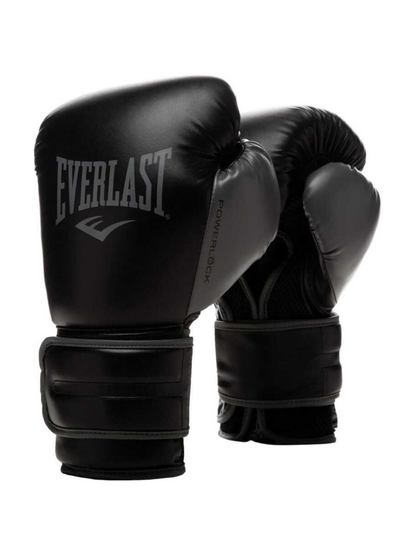 Everlast Powerlock 2R 16oz Training Gloves Siyah Boks Eldiveni