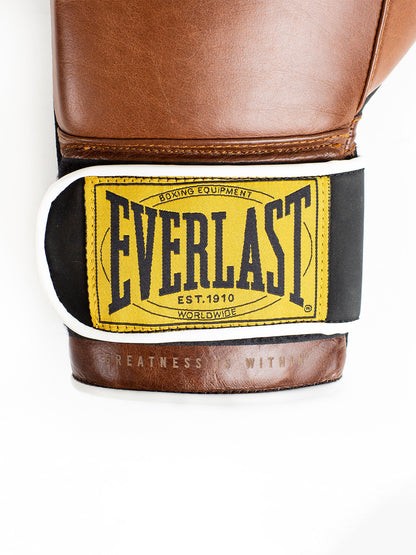 Everlast 1910 Classic 16oz Training Gloves Kahverengi Boks Eldiveni