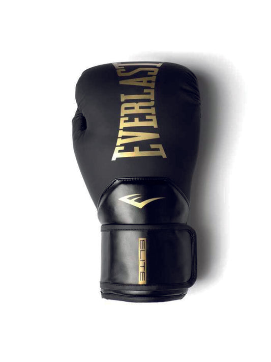 Everlast Elite 2 14oz Siyah/Gold Boks Eldiveni