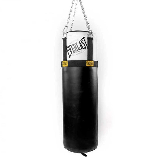 Everlast 1910 Heavy Bag 100 Lb Siyah/Beyaz Boks Torbası