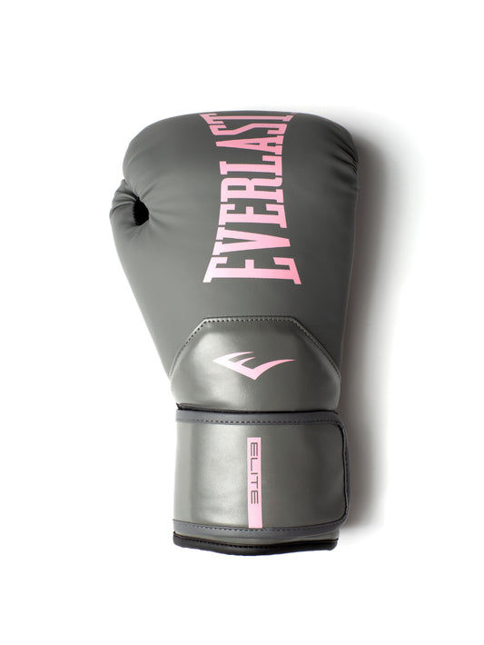 Elite 2 Boxing Gloves Gri/Pembe Boks Eldiveni