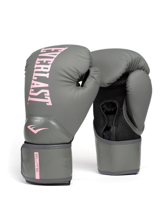 Elite 2 Boxing Gloves Gri/Pembe Boks Eldiveni