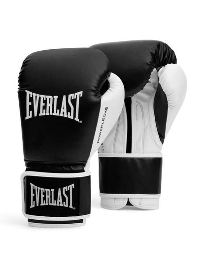 Everlast Powerlock OG Siyah/Beyaz Antrenman Boks Eldiveni