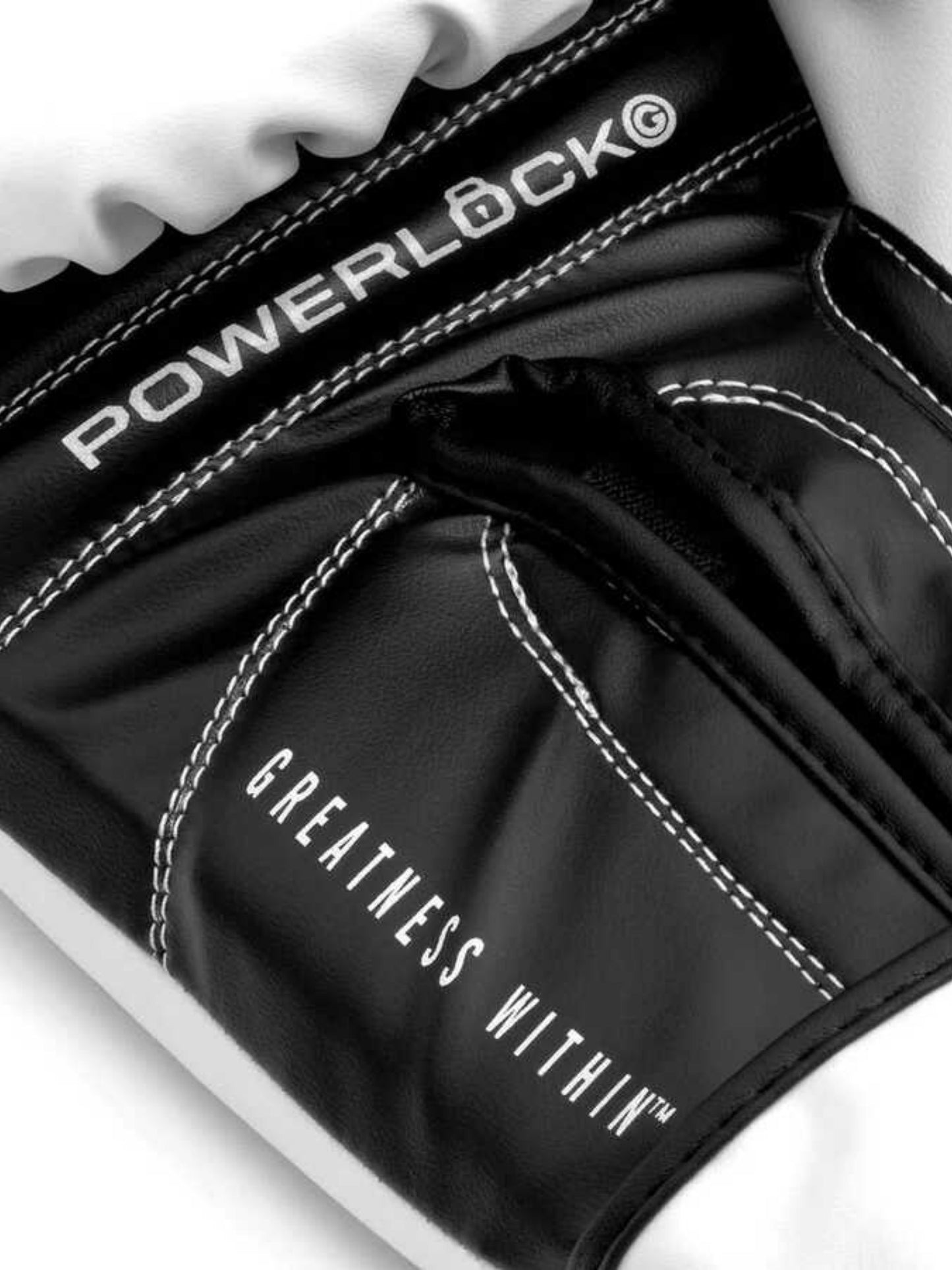Everlast Powerlock OG Beyaz/Siyah Antrenman Boks Eldiveni