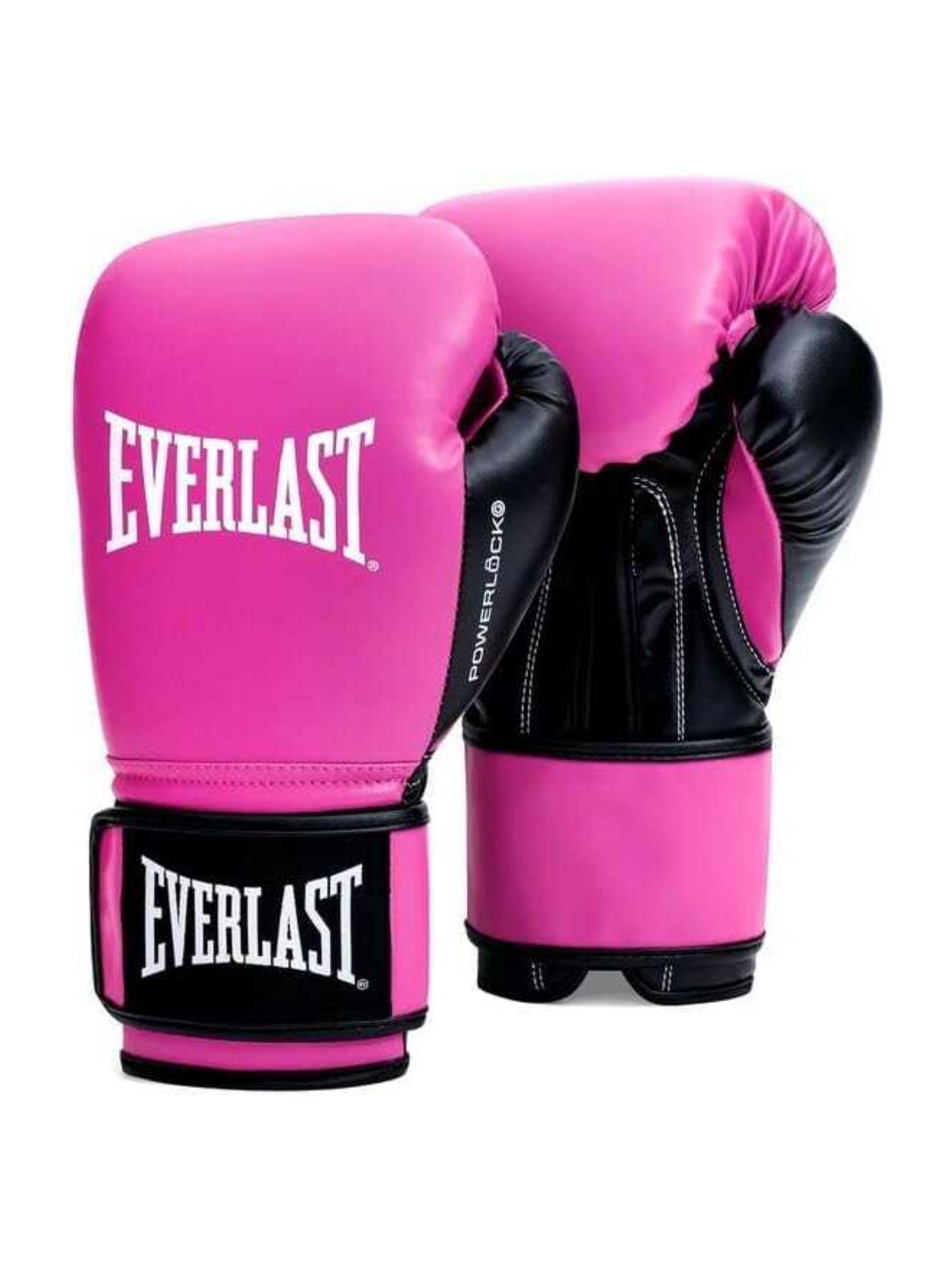 Everlast Powerlock OG Pembe/Siyah Antrenman Boks Eldiveni