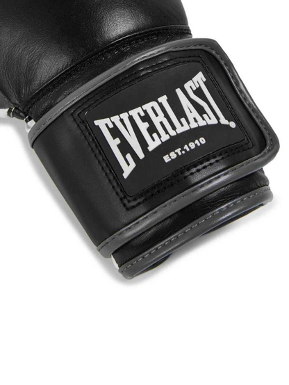 Everlast Powerlock OG Gelişmiş Siyah/Beyaz Antrenman Boks Eldiveni 