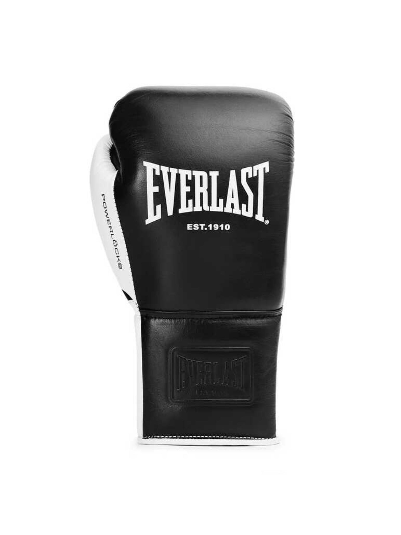Everlast Powerlock Pro OG Bağcıklı (kick) Siyah/Beyaz Boks Eldiveni