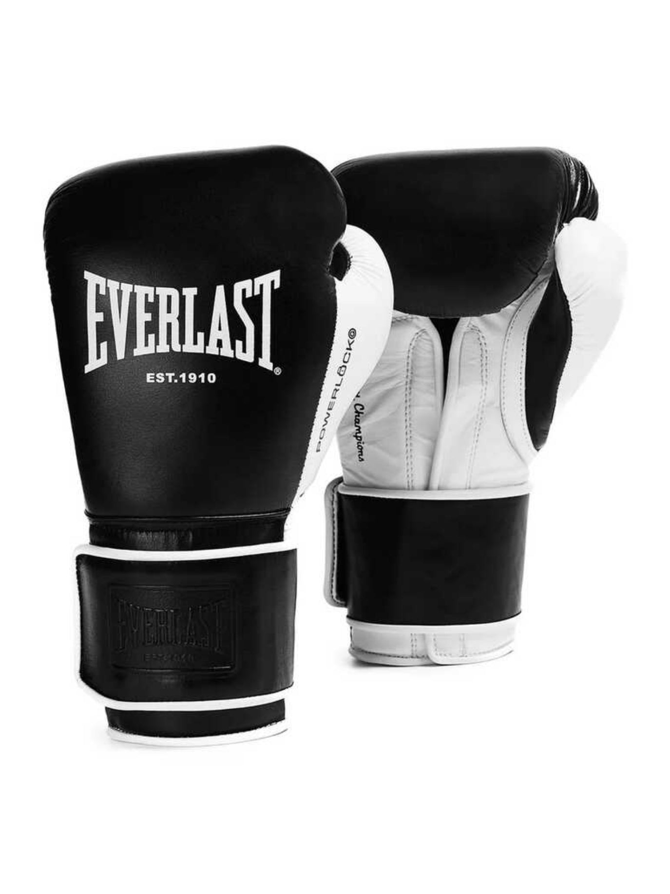 Everlast Powerlock Pro OG H&L (kick) Siyah/Beyaz Boks Eldiveni