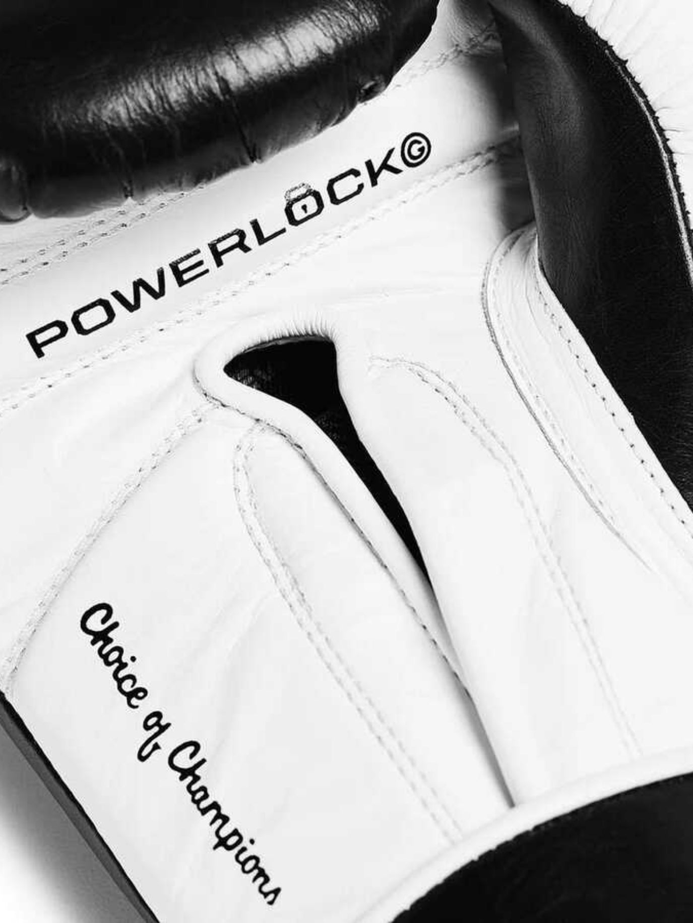 Everlast Powerlock Pro OG H&L (kick) Siyah/Beyaz Boks Eldiveni