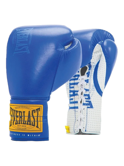 1910 Sparring Laced Gloves Mavi Boks Eldiveni