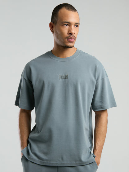 Ever Relaxed Oversize Gri Erkek Tişört
