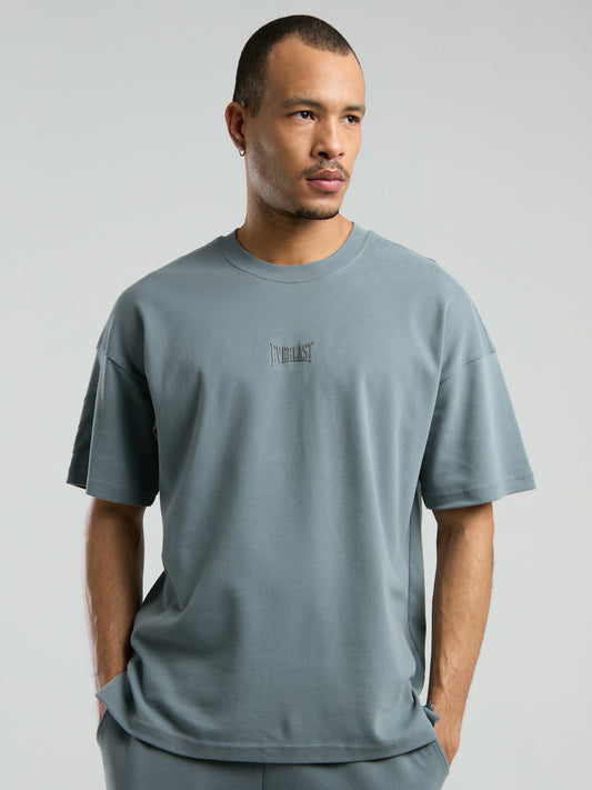 Ever Relaxed Oversize Gri Erkek Tişört