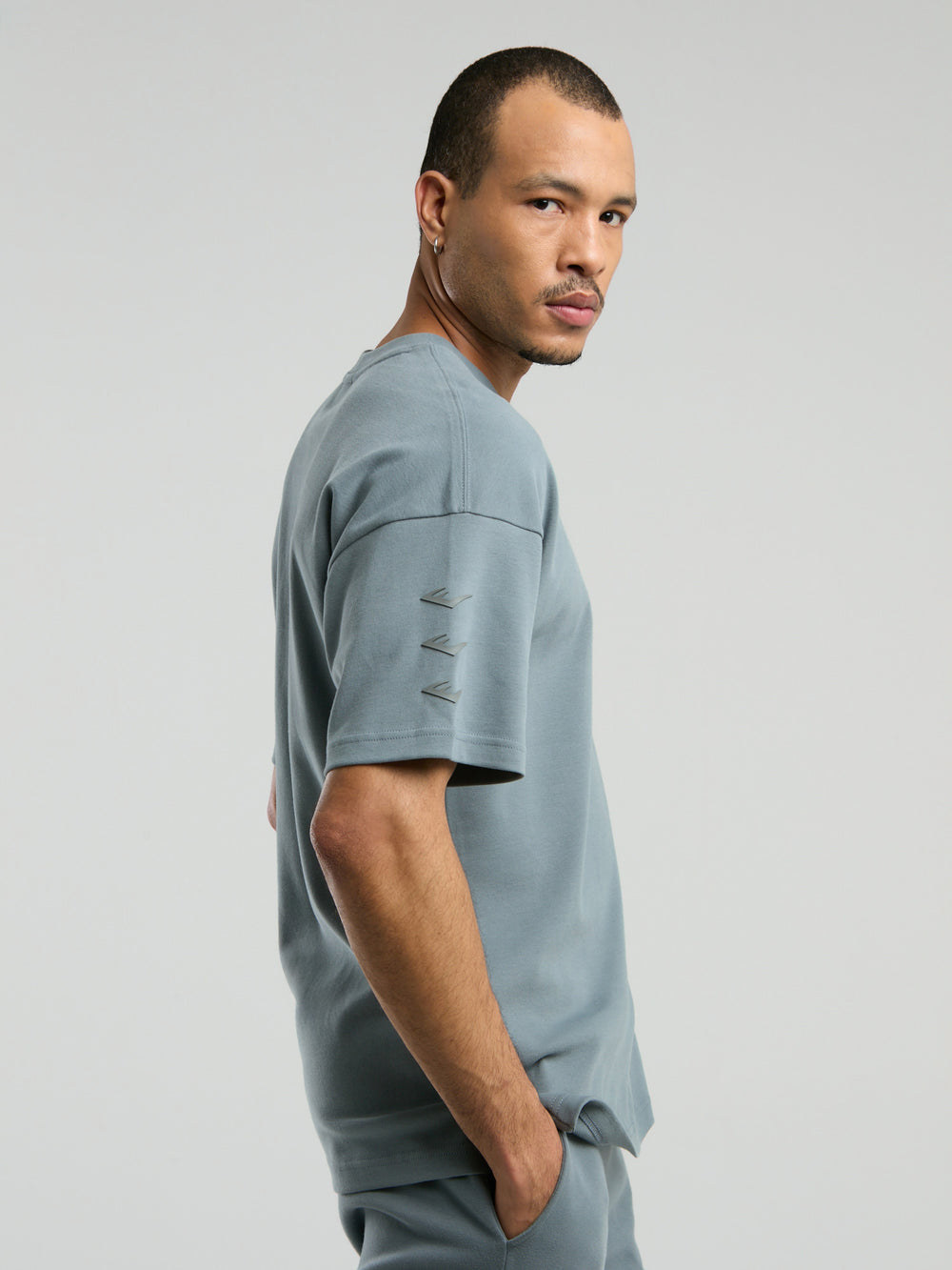 Ever Relaxed Oversize Gri Erkek Tişört