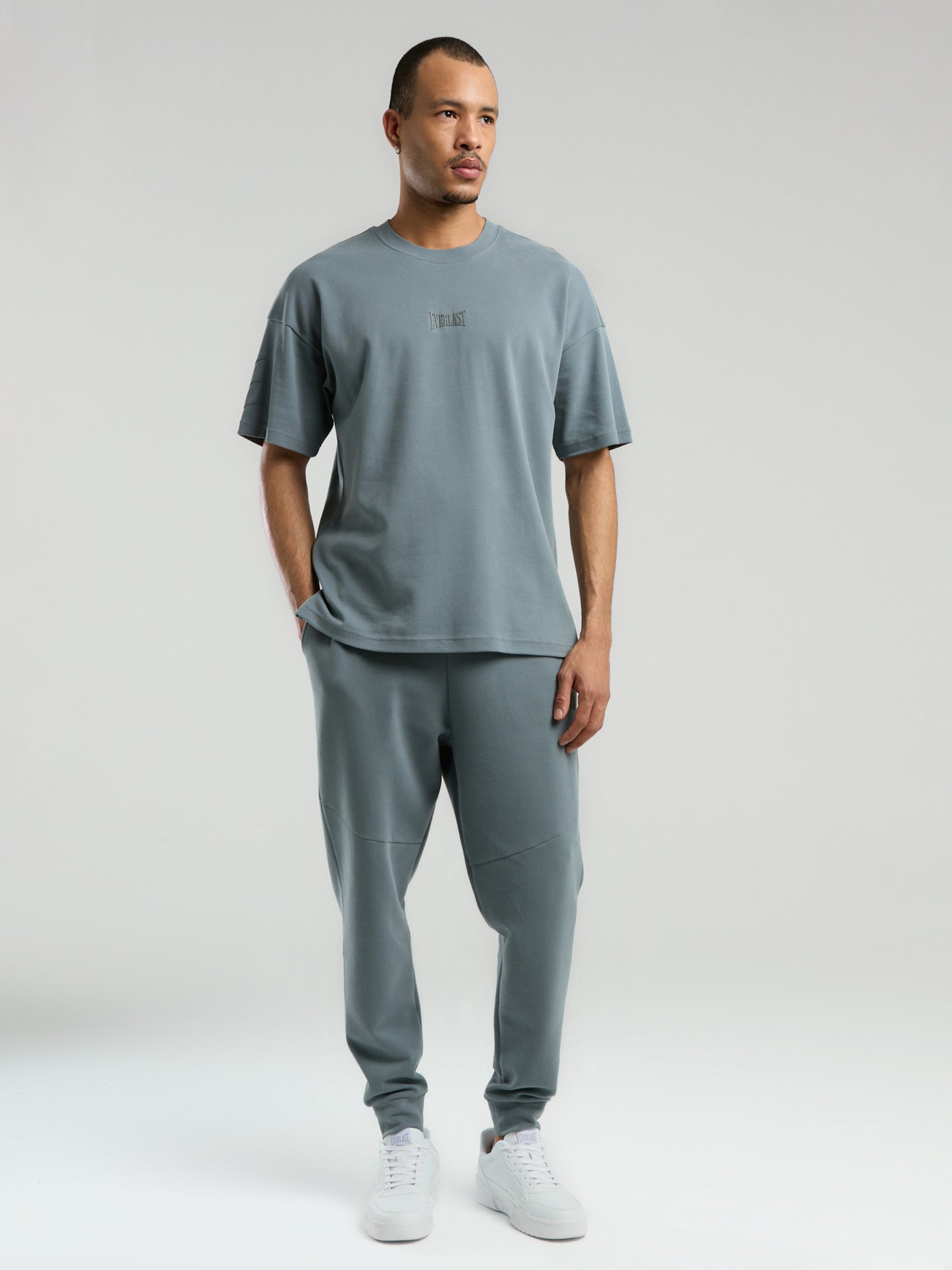 Ever Relaxed Oversize Gri Erkek Tişört