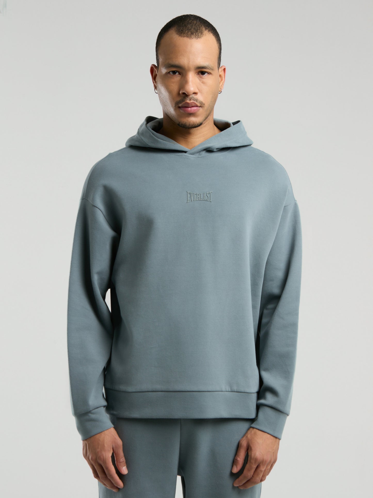 Ever Relaxed Comfort Kapüşonlu Gri Erkek Sweatshirt