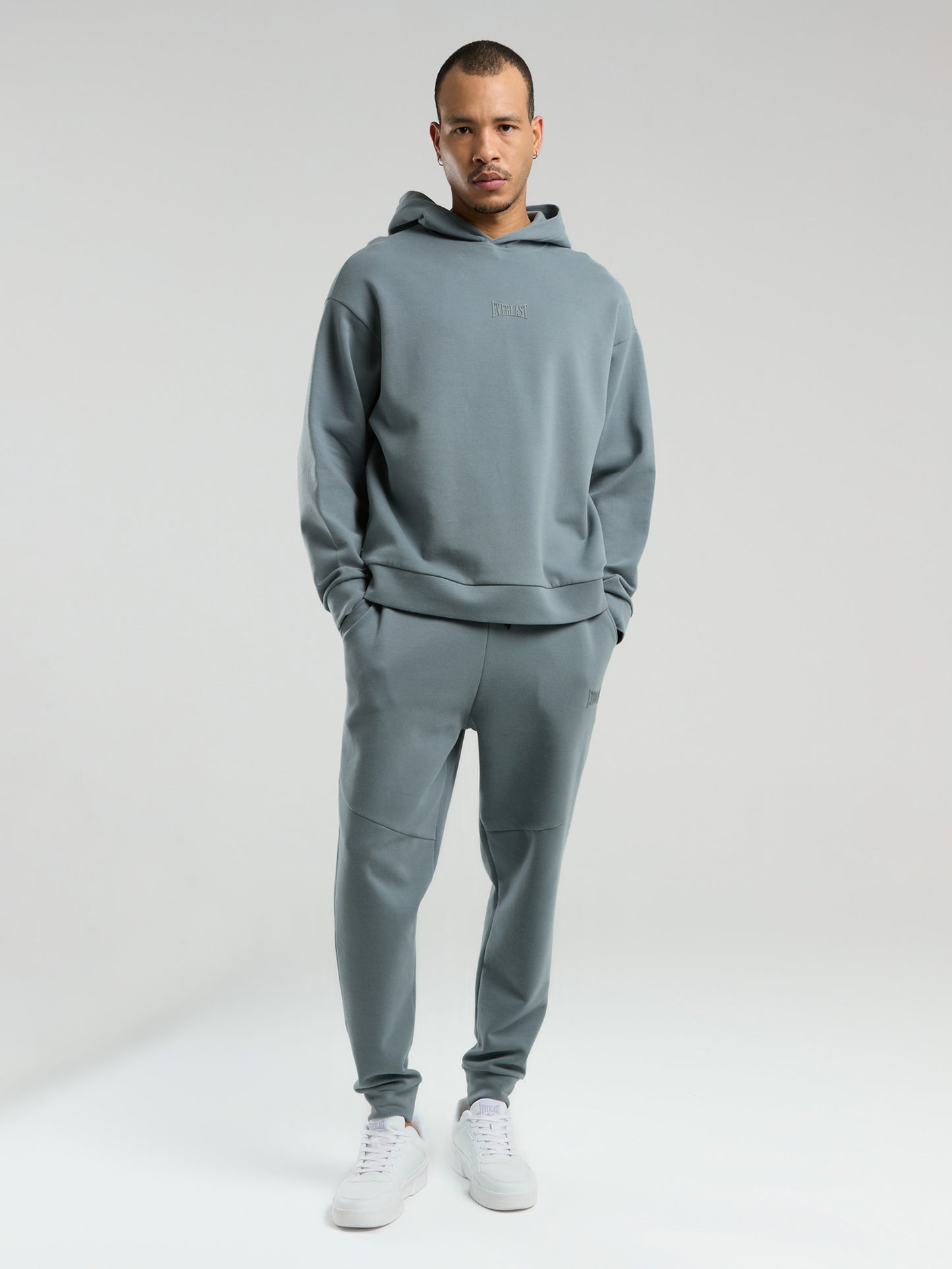 Ever Relaxed Comfort Kapüşonlu Gri Erkek Sweatshirt