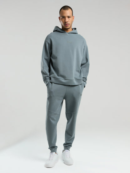 Ever Relaxed Comfort Kapüşonlu Gri Erkek Sweatshirt