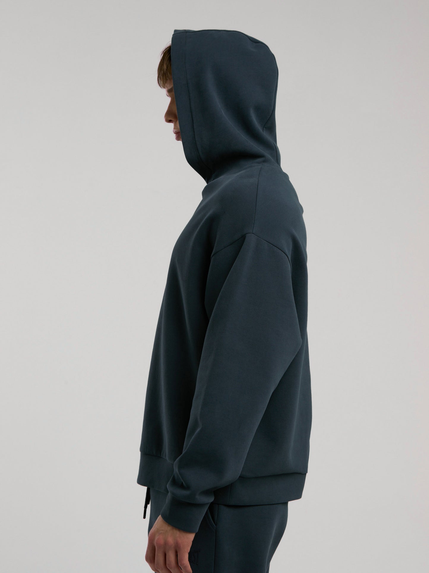 Ever Relaxed Comfort Kapüşonlu Antrasit Erkek Sweatshirt