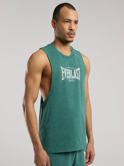 Everlast Authentic Boxing Oversize Koyu Yeşil Erkek Atlet
