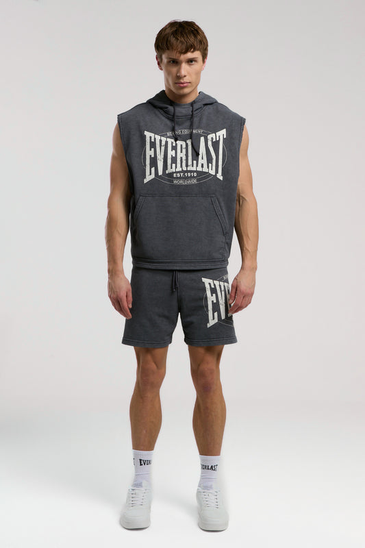 Everlast Authentic Boxing Oversize Antrasit Kolsuz Erkek Sweatshirt