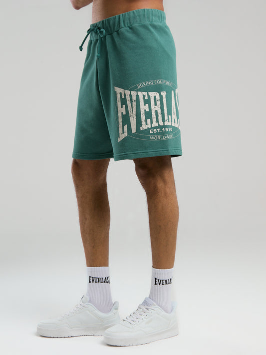 Everlast Authentic Boxing Koyu Yeşil Erkek Şort