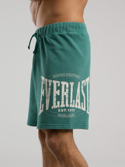 Everlast Authentic Boxing Koyu Yeşil Erkek Şort