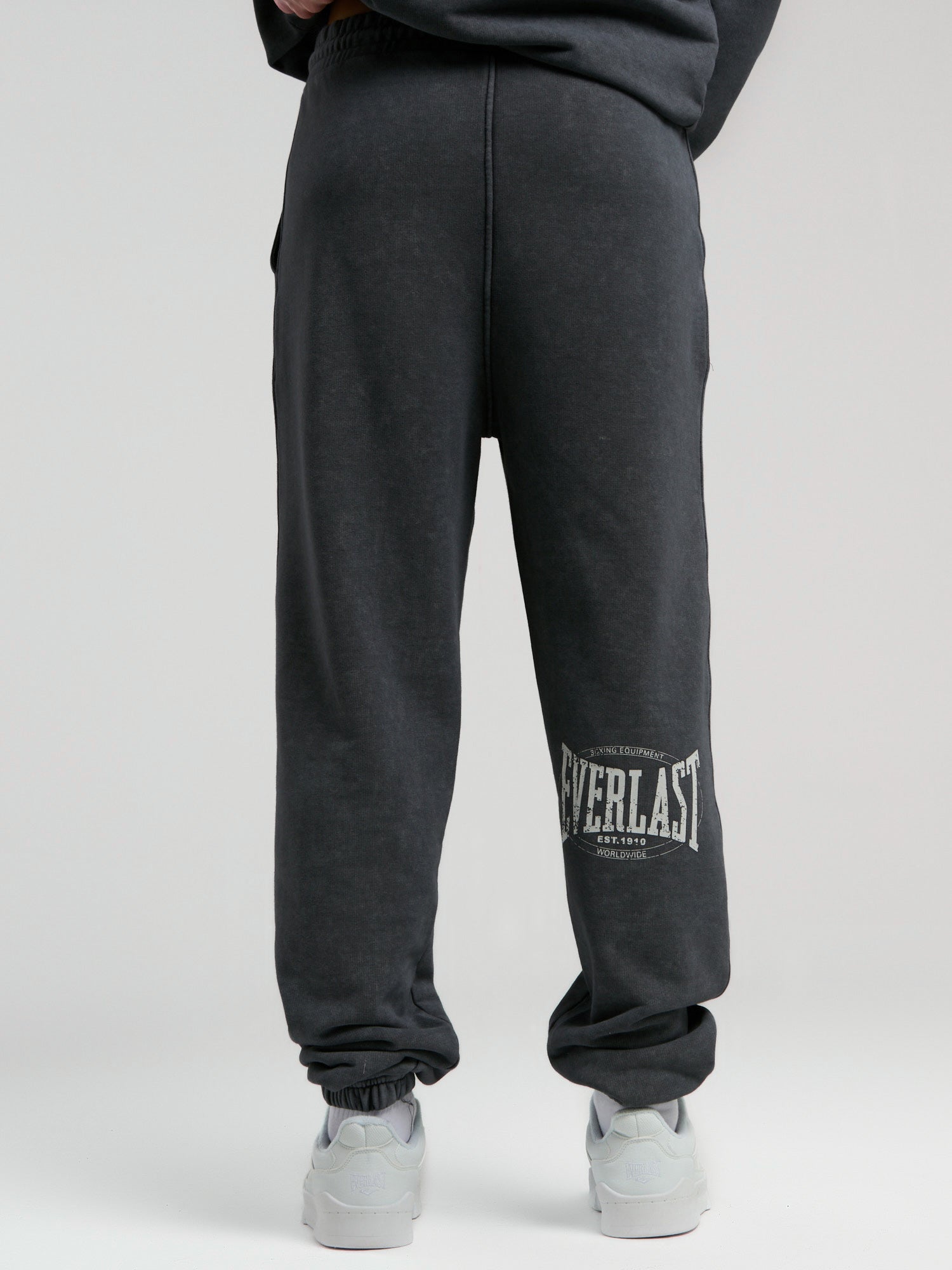 BOXING マルコ・アントニオ・バレラ EVERLASTスタッフジャージ上下 Everlast Authentic Boxing Oversize Antrasit Erkek Eşofman Altı