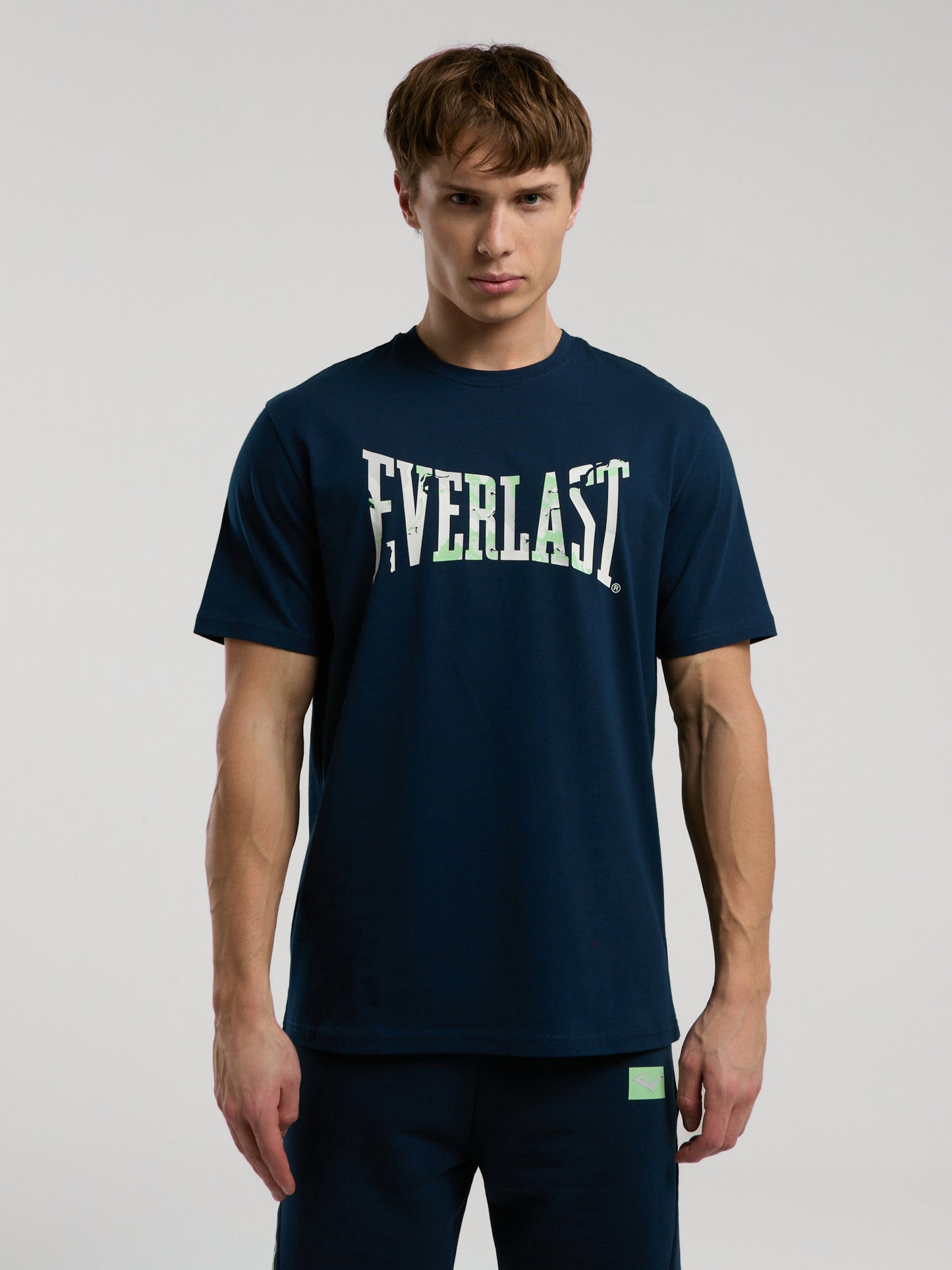 Everlast Boxing Club Logo Lacivert Erkek Tişört