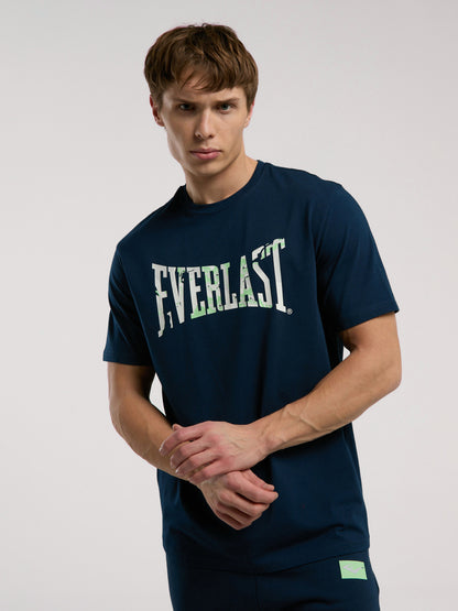 Everlast Boxing Club Logo Lacivert Erkek Tişört