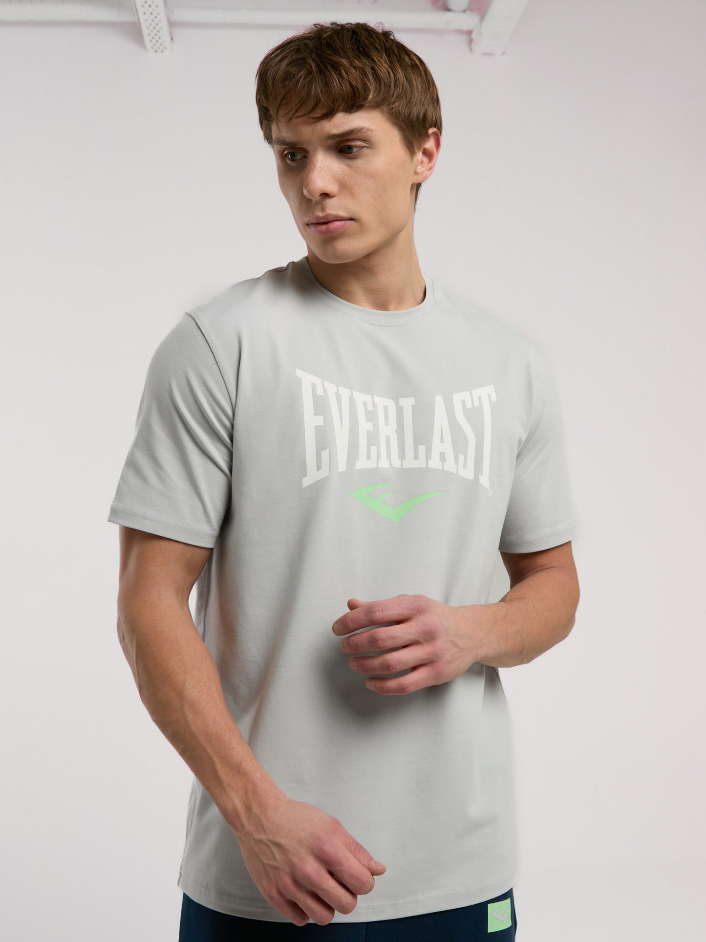 Everlast Boxing Club Açık Gri Erkek Tişört