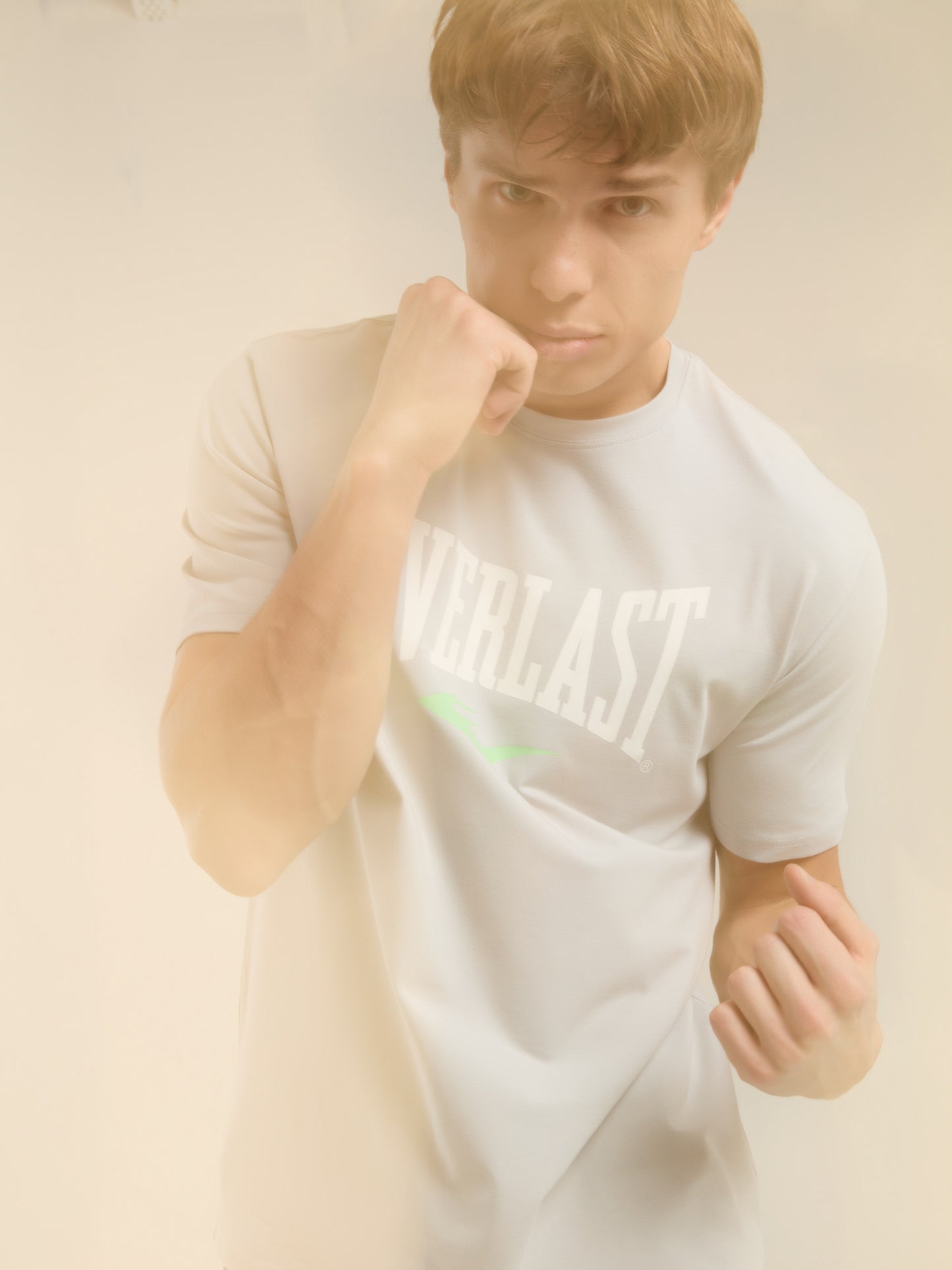 Everlast Boxing Club Açık Gri Erkek Tişört