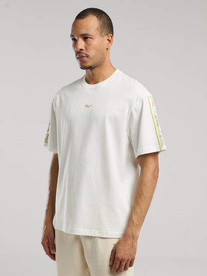 Everlast Boxing Club Oversize  Beyaz Erkek Tişört