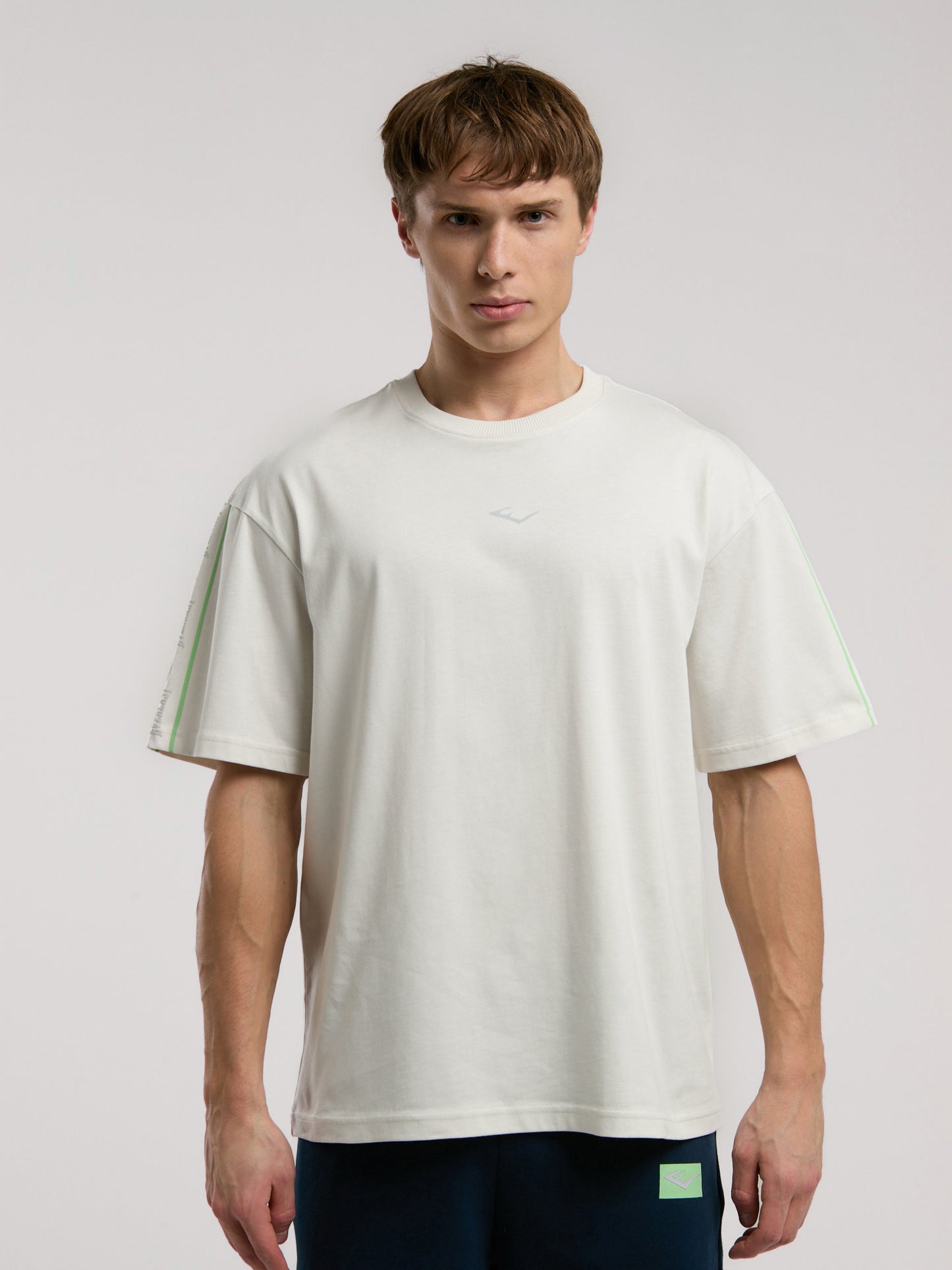 Everlast Boxing Club Oversize Açık Gri Erkek Tişört