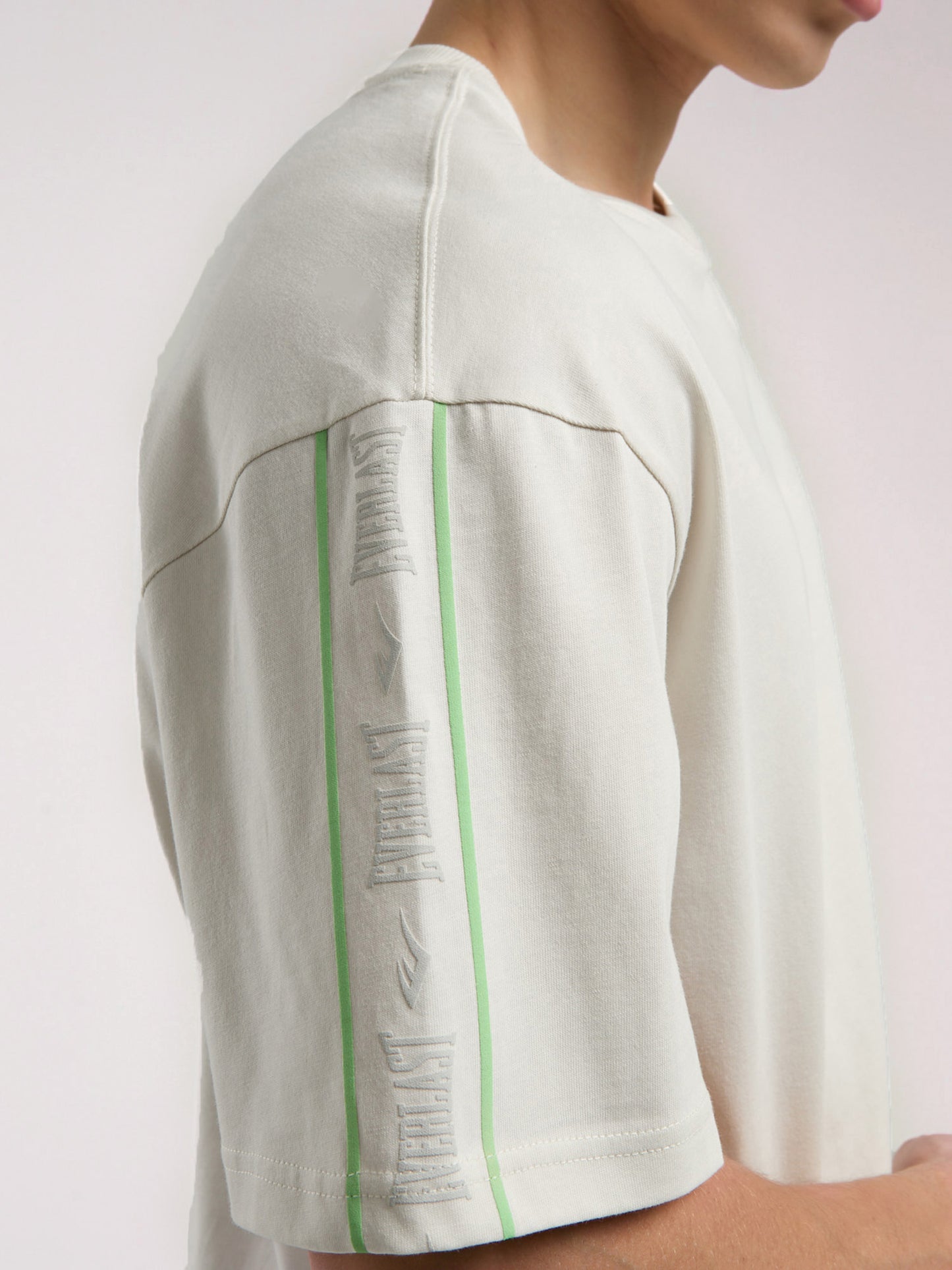 Everlast Boxing Club Oversize Açık Gri Erkek Tişört