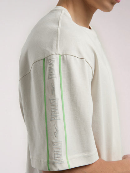 Everlast Boxing Club Oversize Açık Gri Erkek Tişört