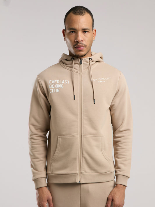 Everlast Boxing Club Regular Kum Erkek Full Zip Kapüşonlu Sweatshirt