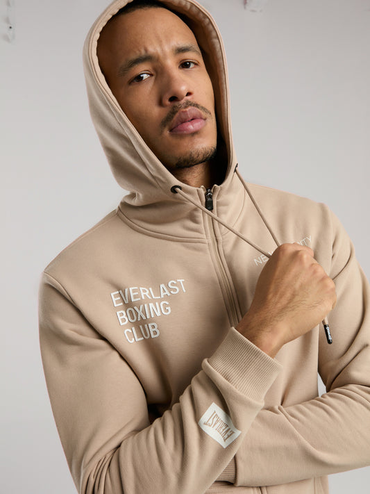 Everlast Boxing Club Regular Kum Erkek Full Zip Kapüşonlu Sweatshirt