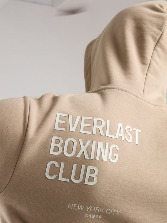 Everlast Boxing Club Regular Kum Erkek Full Zip Kapüşonlu Sweatshirt