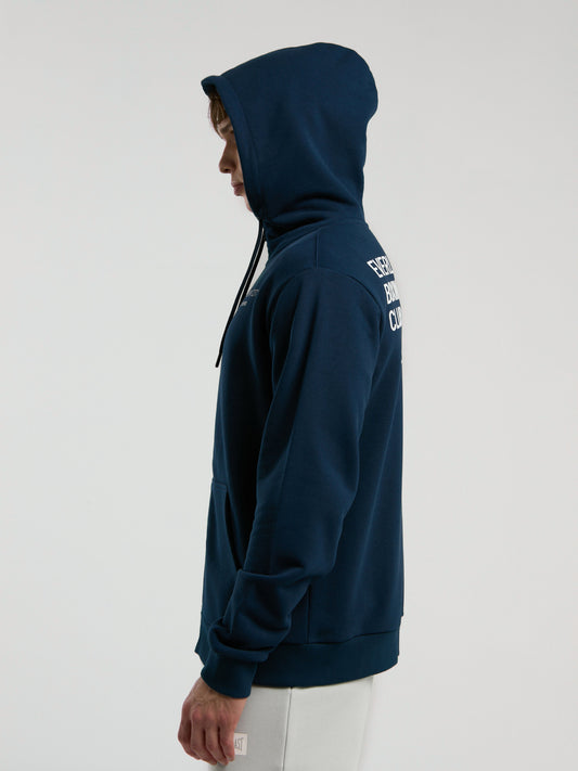 Everlast Boxing Club Regular Lacivert Erkek Full Zip Kapüşonlu Sweatshirt