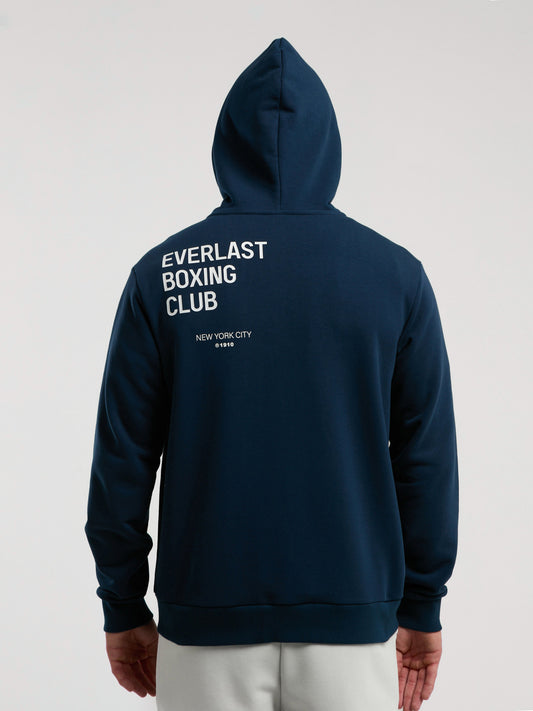 Everlast Boxing Club Regular Lacivert Erkek Full Zip Kapüşonlu Sweatshirt