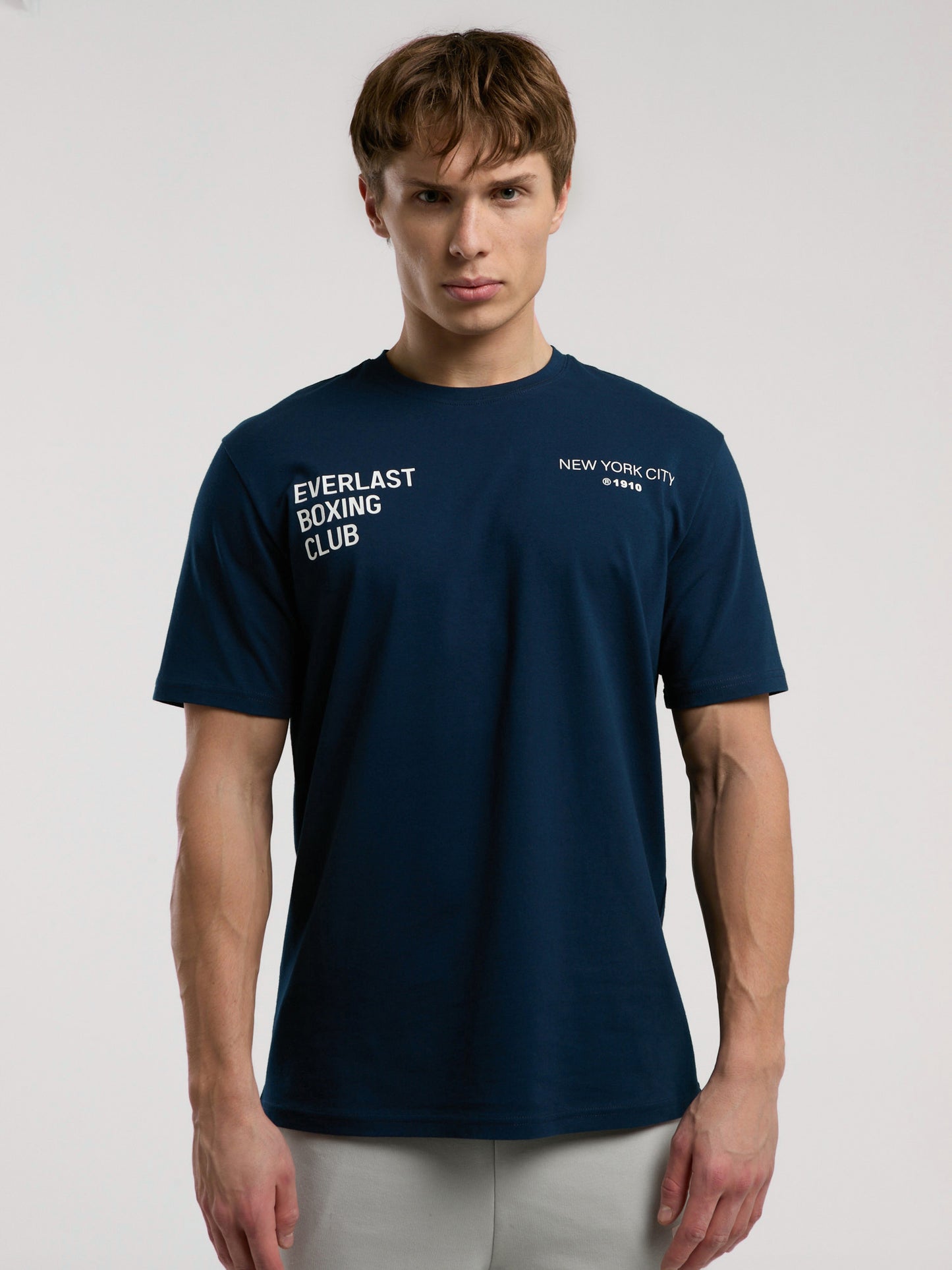 Everlast Boxing Club Lacivert Erkek Tişört