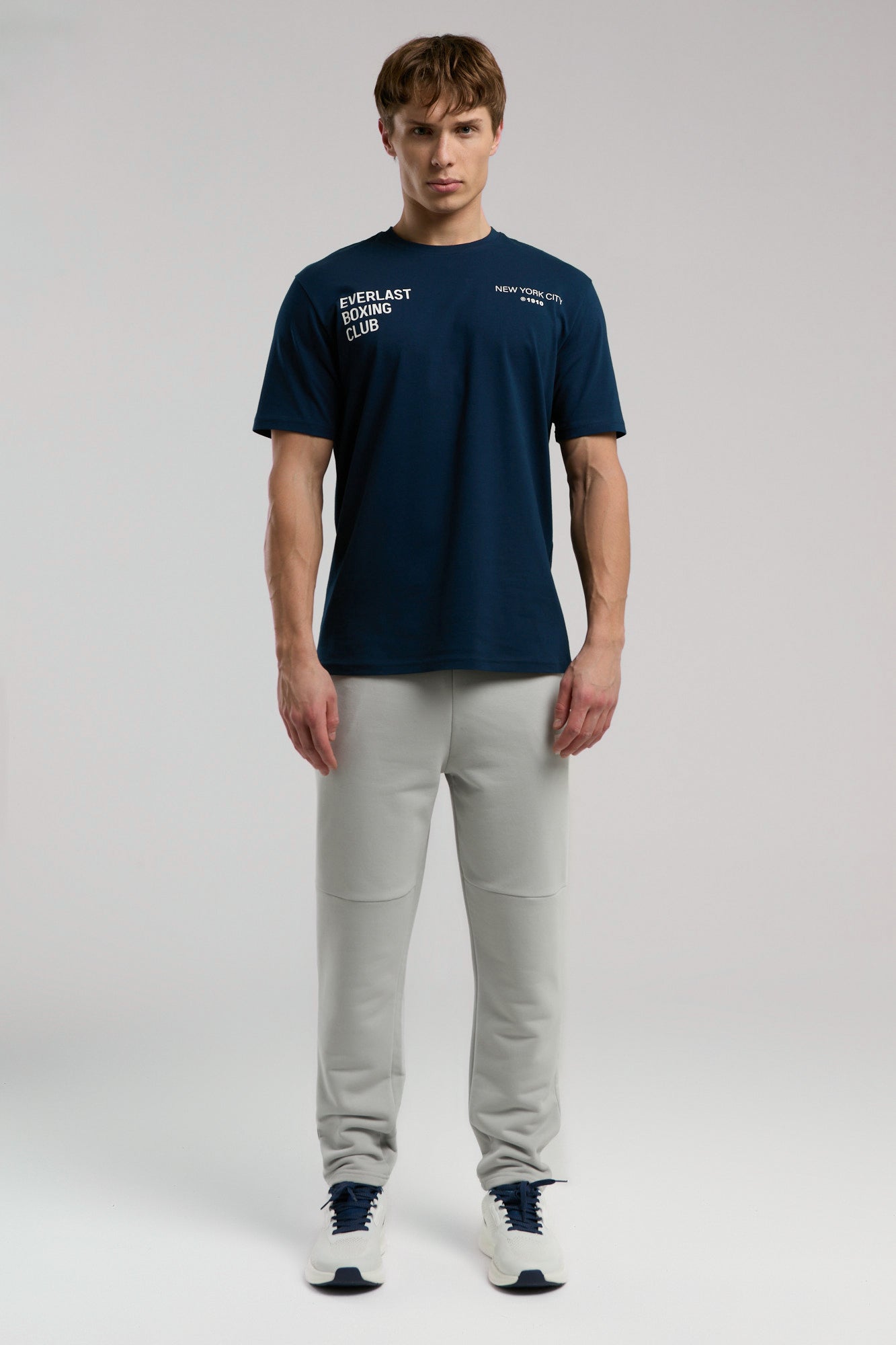 Everlast Boxing Club Lacivert Erkek Tişört