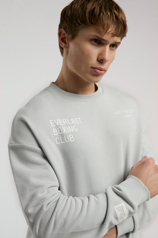 Everlast Boxing Club Açık Gri Erkek Sweatshirt